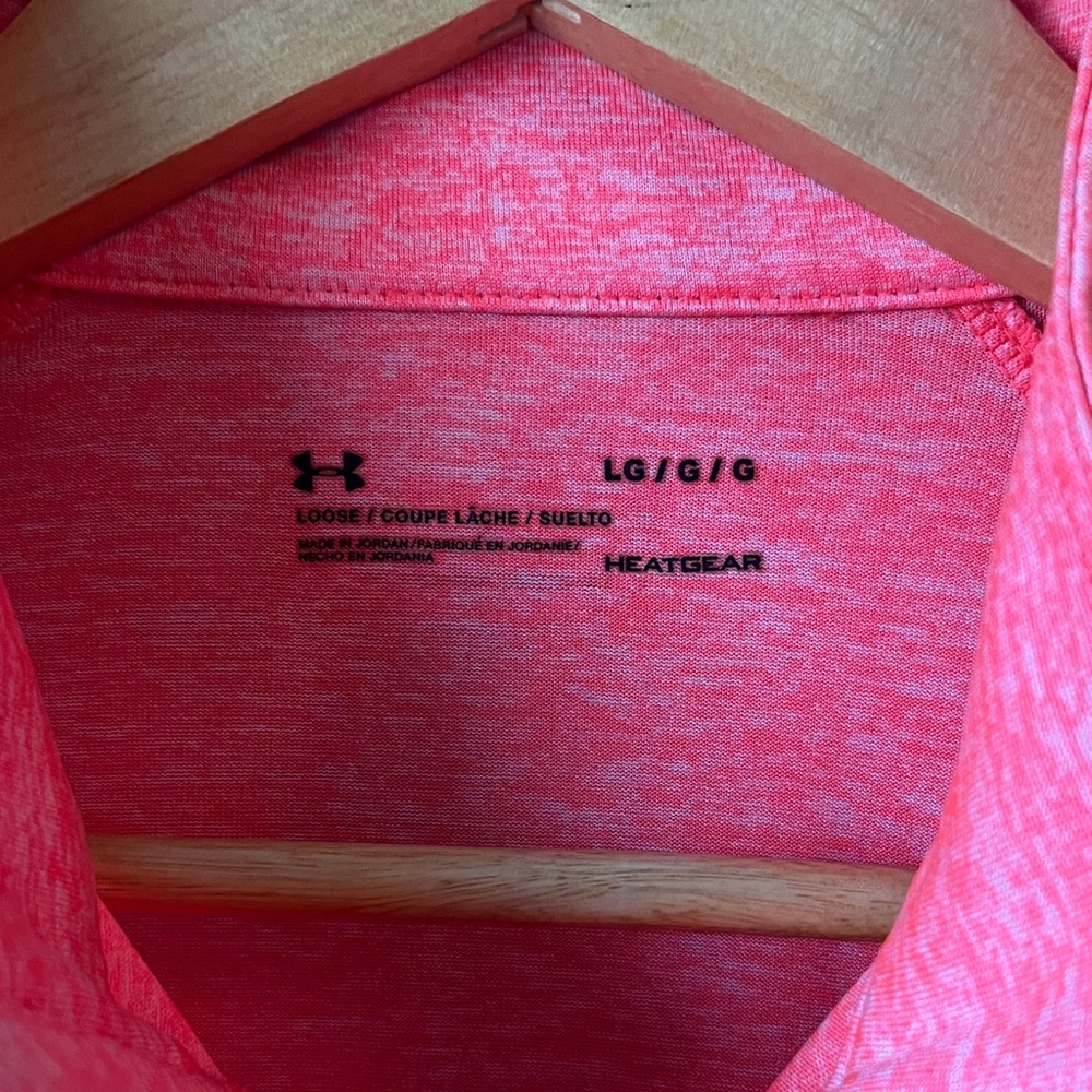 Under Armour Coral Quarter-Zip Top - Picture 2 of 2